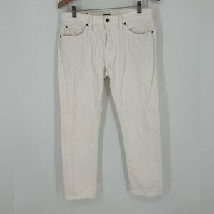 Todd Snyder Slim Fit Mens Sz 32x30 Stretch Japanese Selvedge Denim White Z0